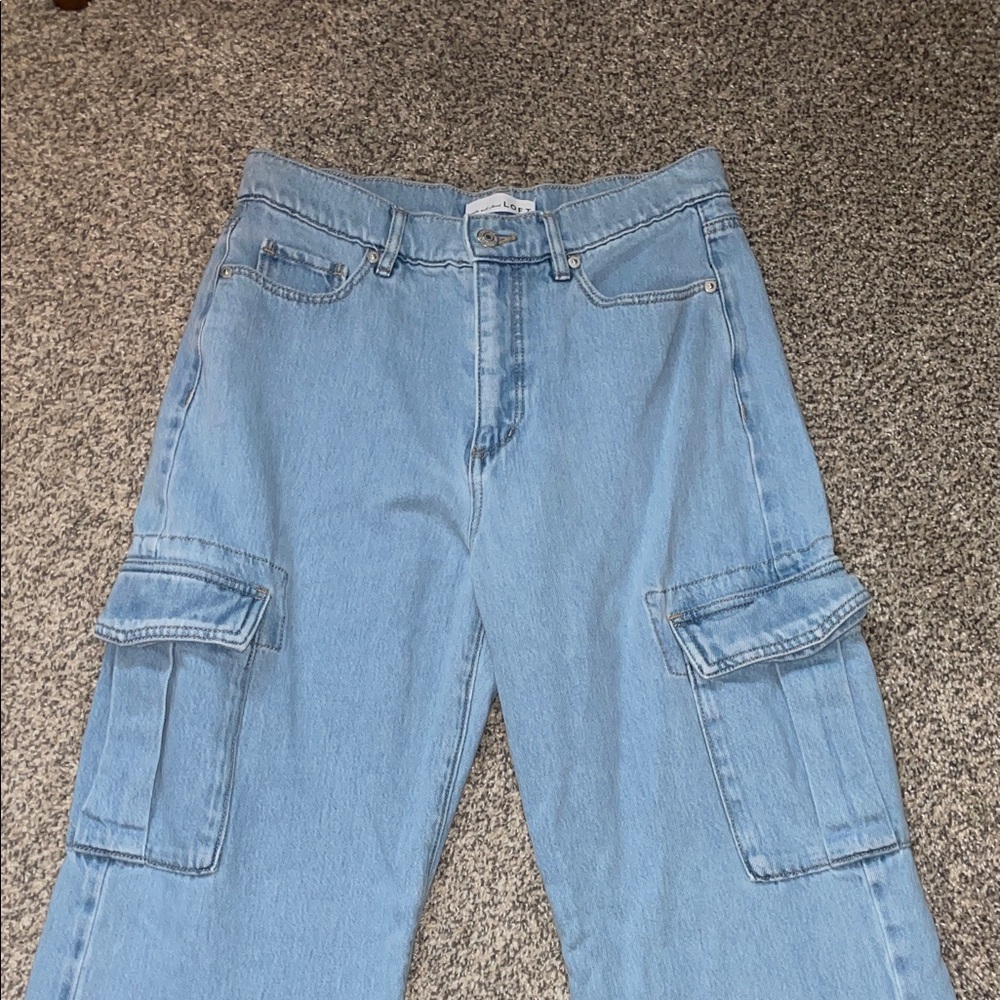 LOFT cargo jeans - image 2